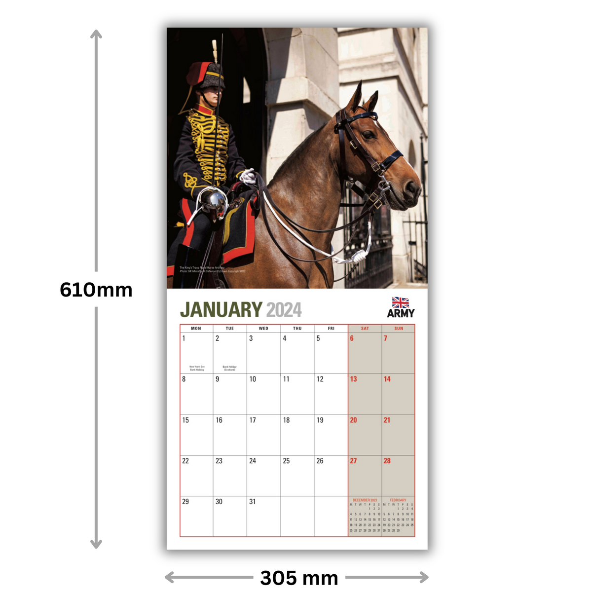 British Army Official Calendar 2025 Alltrade Online British Army Calendar 2025
