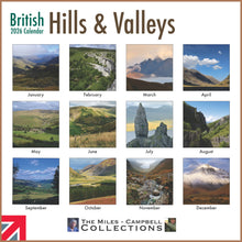 Load image into Gallery viewer, British Hills &amp; Valleys 2026 Calendar