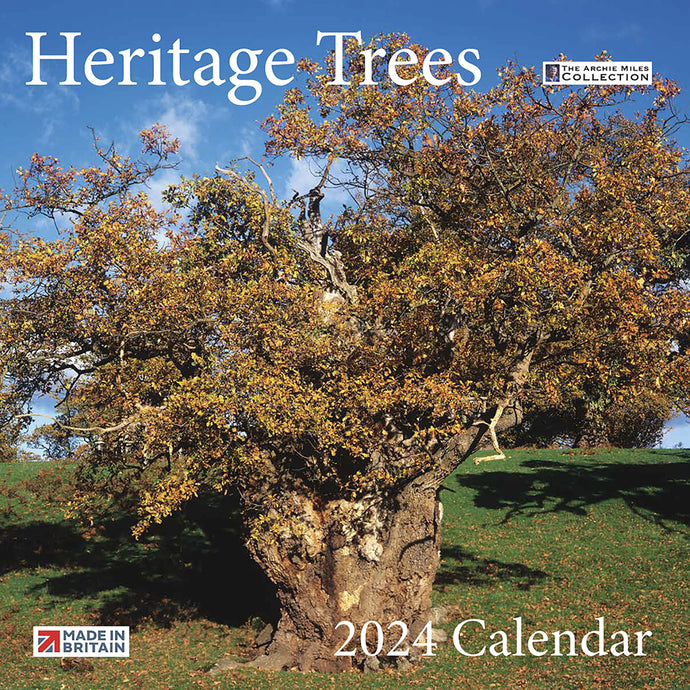 British Heritage Trees 2024 Calendar Photos by renowned photographer Archie Miles