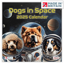 Load image into Gallery viewer, Dogs In Space 2025 Calendar