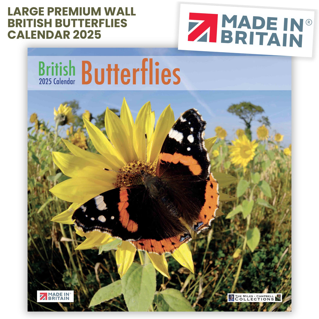 British Butterflies 2026 Calendar