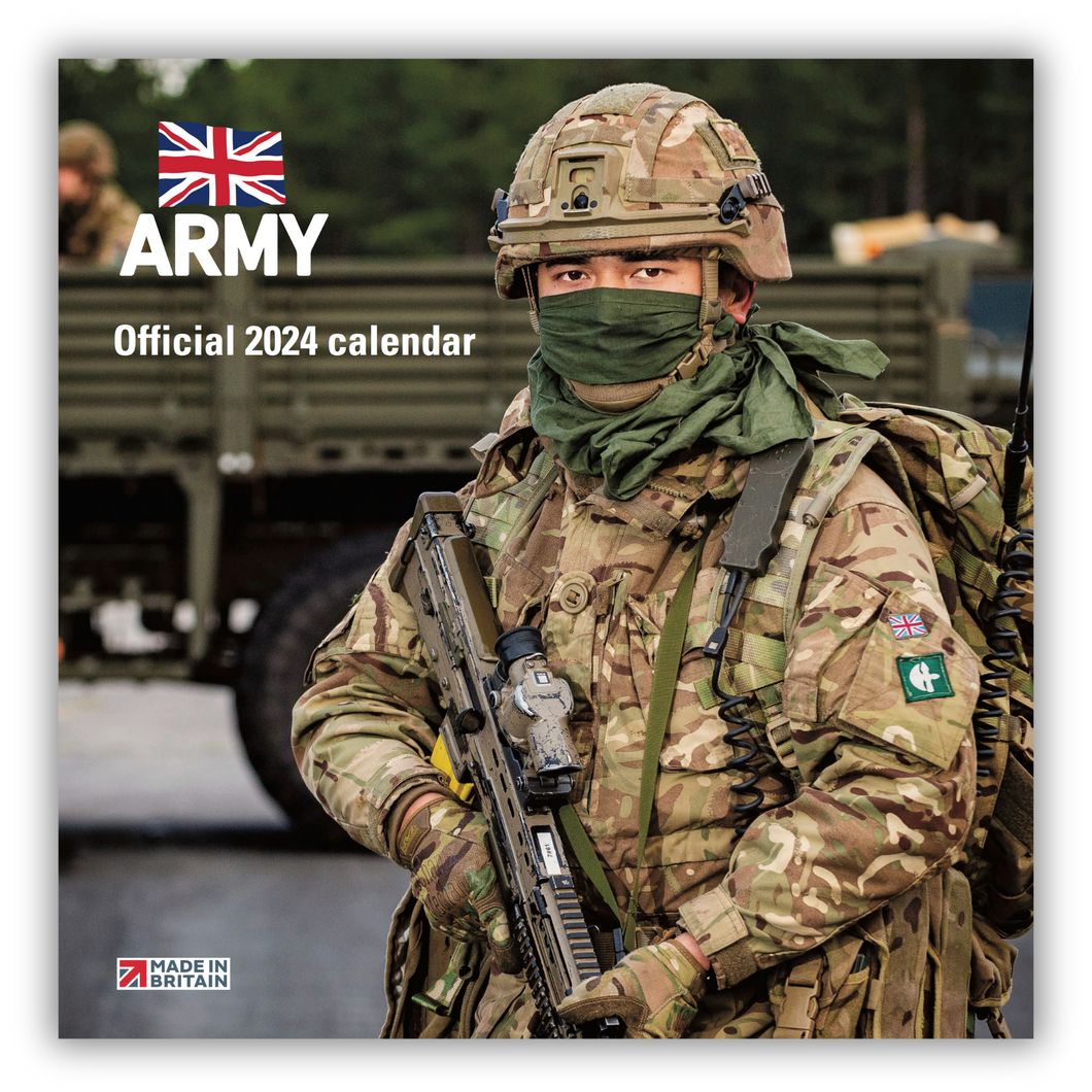 British Army Official Calendar 2024