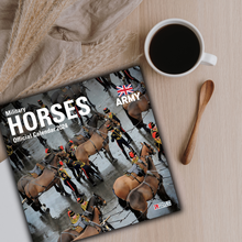 Load image into Gallery viewer, Military Horses Official 2024 Calendar