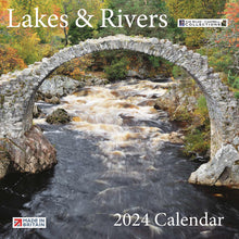 Load image into Gallery viewer, British Lakes and Rivers 2024 Calendar Photos by Laurie Campbell &amp; Archie Miles