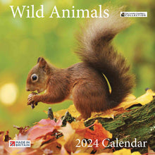 Load image into Gallery viewer, British Wild Animals 2024 Calendar Photos by renowned photographer Laurie Campbell