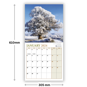 British Heritage Trees 2024 Calendar Photos by renowned photographer Archie Miles
