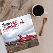 Load image into Gallery viewer, Red Arrows Official 2024 Calendar