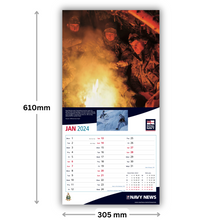 Load image into Gallery viewer, Royal Navy Official 2024 Calendar