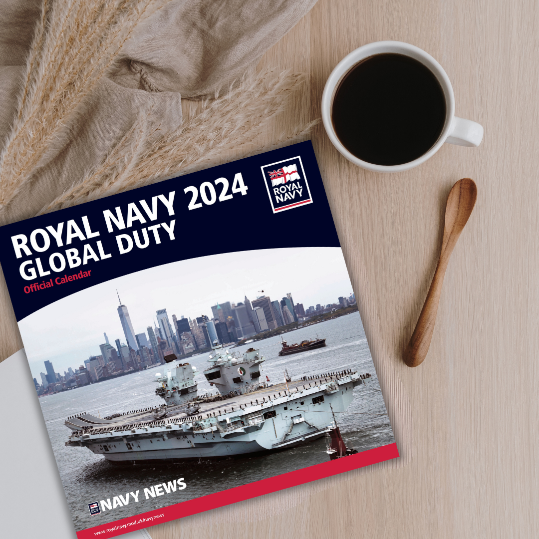 Royal Navy Official 2024 Calendar Alltrade Online