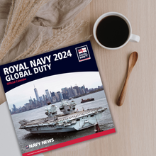 Load image into Gallery viewer, Royal Navy Official 2024 Calendar