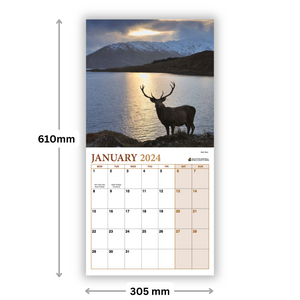 British Wild Animals 2024 Calendar Photos by renowned photographer Laurie Campbell