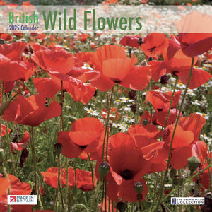 British Wild Flowers 2025 Calendar