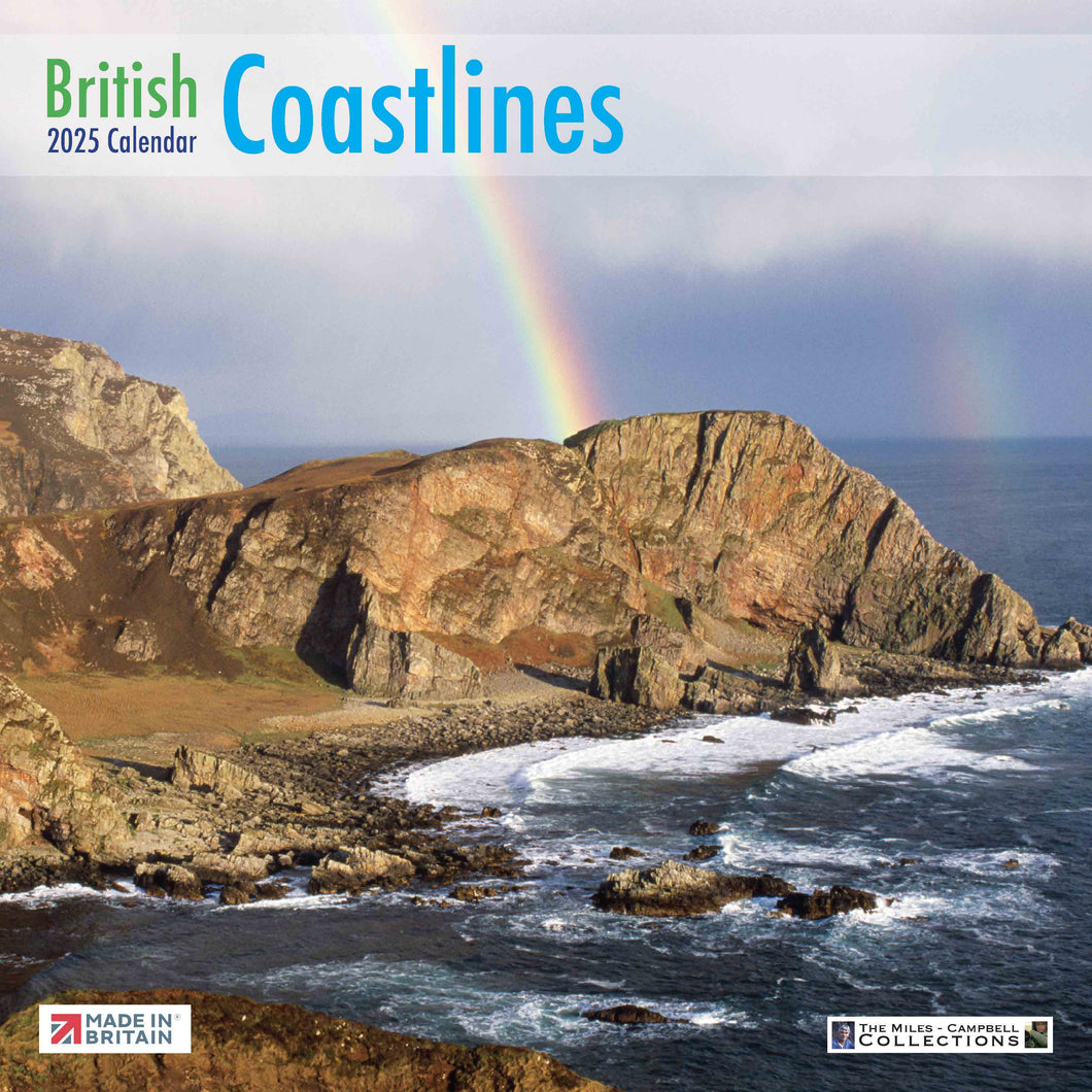 British Coastlines 2025 Calendar