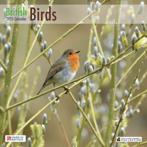 British Birds 2025 Calendar