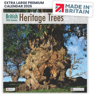 British Heritage Trees 2026 Calendar