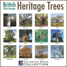 Load image into Gallery viewer, British Heritage Trees 2026 Calendar