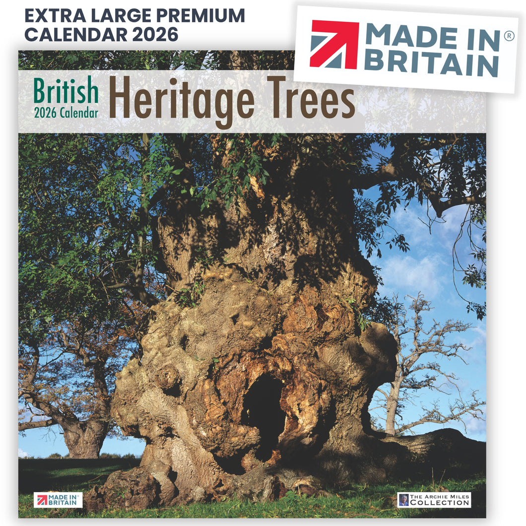 British Heritage Trees 2026 Calendar