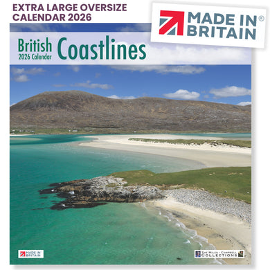 British Coastlines 2026 Calendar