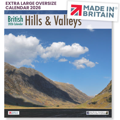 British Hills & Valleys 2026 Calendar