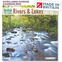 Load image into Gallery viewer, British Lakes and Rivers 2026 Calendar