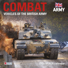 Load image into Gallery viewer, Combat Vehicles Official Army Calendar 2026