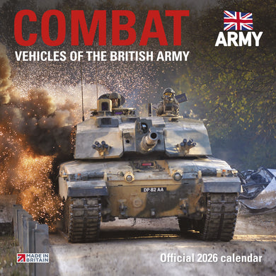 Combat Vehicles Official Army Calendar 2026