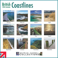 Load image into Gallery viewer, British Coastlines 2026 Calendar