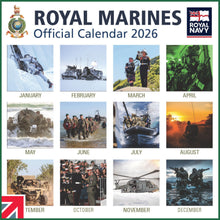 Load image into Gallery viewer, Royal Marines Official 2026 Calendar