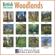 Load image into Gallery viewer, British Woodlands 2026 Calendar