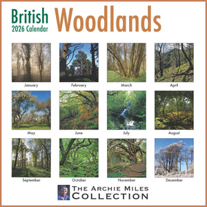 British Woodlands 2026 Calendar