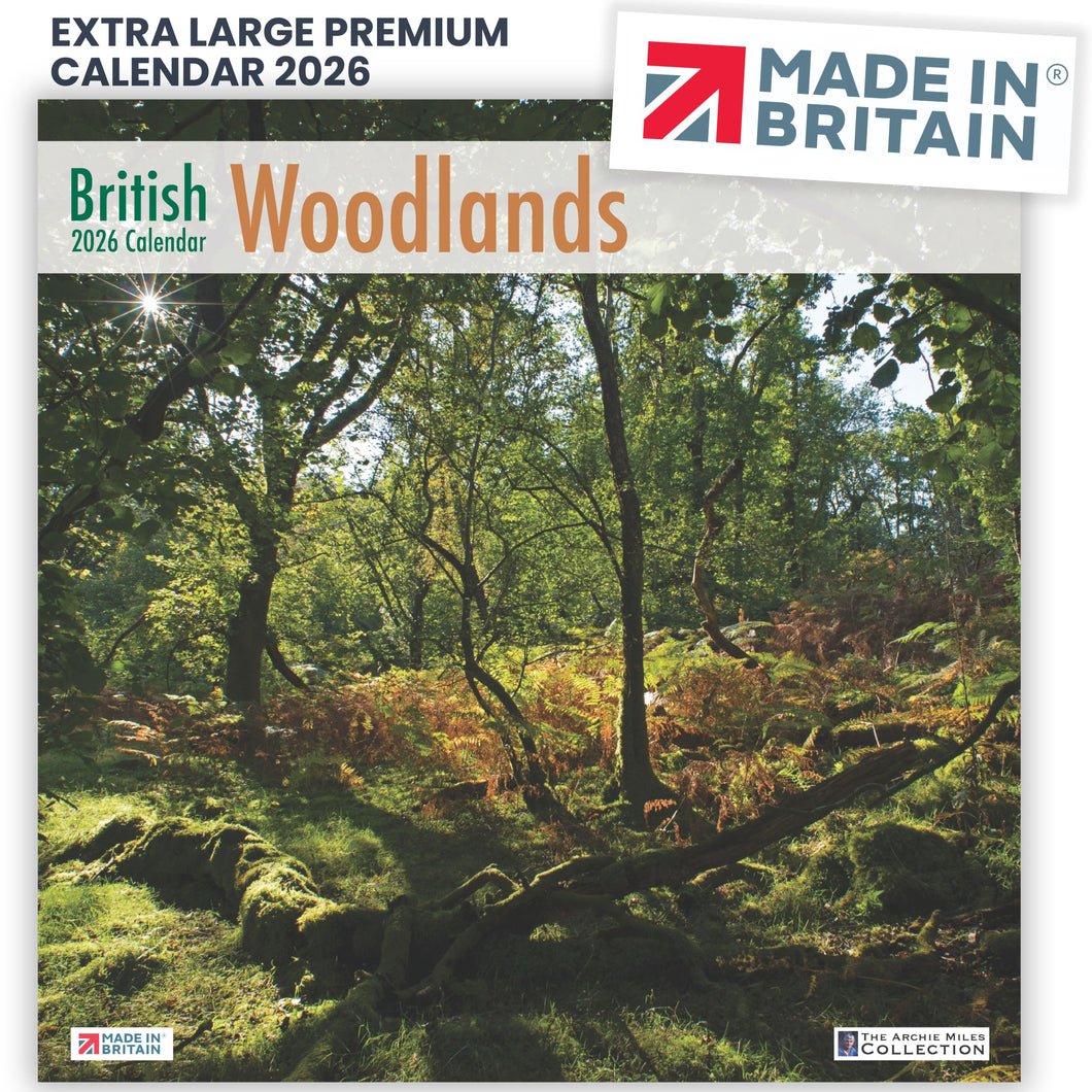 British Woodlands 2026 Calendar