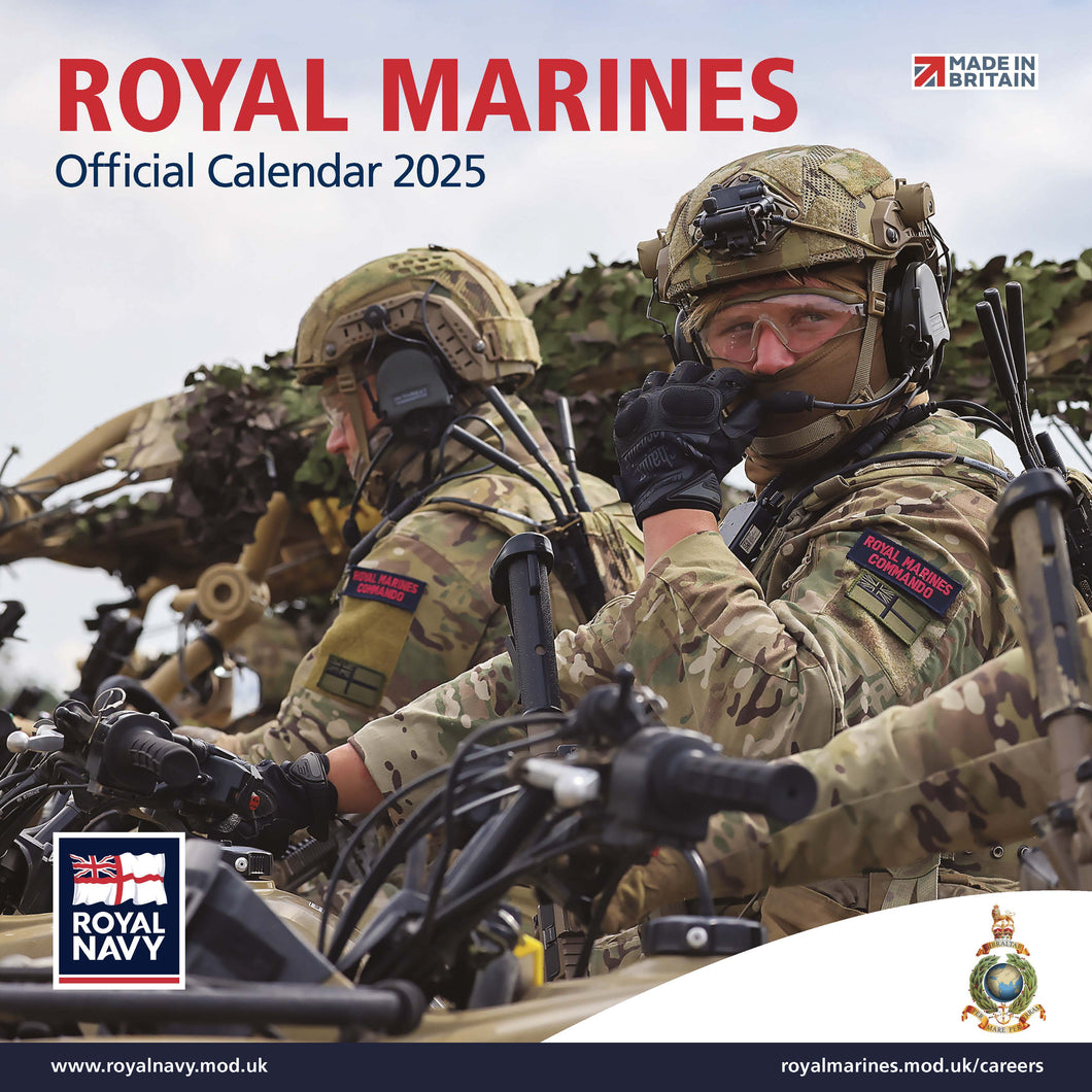 Royal Marines Official 2025 Calendar