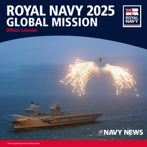 Royal Navy Official 2025 Calendar