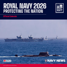 Load image into Gallery viewer, Royal Navy Official 2026 Calendar
