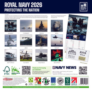 Royal Navy Official 2026 Calendar