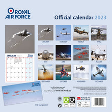 Load image into Gallery viewer, Royal Air Force Official 2023 Calendar
