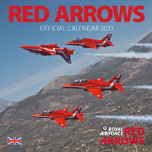 Load image into Gallery viewer, Royal Air Force Red Arrows Official 2023 Calendar