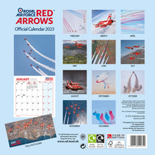 Load image into Gallery viewer, Royal Air Force Red Arrows Official 2023 Calendar