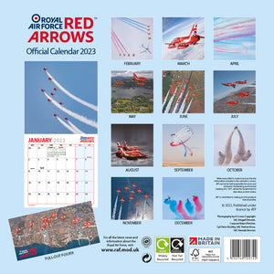 Royal Air Force Red Arrows Official 2023 Calendar