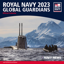 Load image into Gallery viewer, Royal Navy Official 2023 Calendars